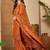Zari sequence embroidered kurta with palazzo & dupatta