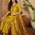 Zari sequence thread embroidered kurta with trousers & dupatta