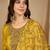 Zari sequence thread embroidered kurta with trousers & dupatta