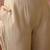 Embroidered round neck straight kurta & trousers with dupatta