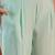 Embroidered round neck kurta & trousers kurta set