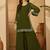 Foil printed straight kurta with palazzos