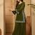 Foil printed straight kurta with palazzos