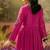 Embroidered fit & flared maxi dresses