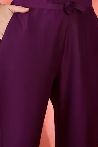 Floral embroidered v-neck straight kurta with trouser and dupatta