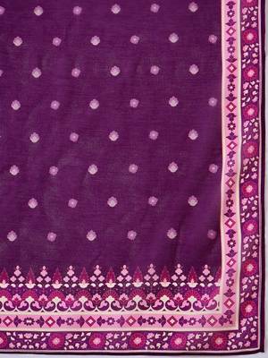 Floral embroidered v-neck straight kurta with trouser and dupatta 4