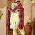 Women ethnic motifs thread work kurta with trousers & with dupatta