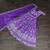 Violet Viscose Semi Stitched Lehenga Choli with Embroidery & Sequence Work
