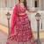Rani Viscose Semi Stitched Lehenga Choli with Embroidery & Sequence Work