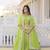 Green Viscose Semi Stitched Lehenga Choli with Embroidery & Sequence Work