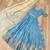 Blue Silk Semi Stitched Lehenga Choli with Embroidery & Zari Work