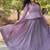 Lavender Simmer Free Size Stitched Lehenga Choli with Embroidery & Jequard Work