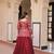 Maroon Simmer Free Size Stitched Lehenga Choli with Embroidery & Jequard Work