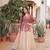 Off White Silk Free Size Stitched Lehenga Choli with Embroidery & Jequard Work