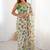 Green heavy chiffon lace border saree with blouse