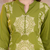 Cotton cambric printed straight kurti-pant-dupatta set