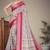 Pink cotton silk saree with blouse