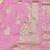 Pink zari woven baluchari silk traditional saree with blouse piece