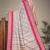 Pink cotton silk saree with blouse