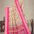 Pink cotton silk digital print saree with blouse