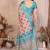 Multi cotton silk bandhej print saree with blouse