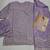 Light lavender chinon sequence embroidered semi stitched salwar suit