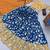 NAVRATRI WEAR BLUE COLOR RAYON COTTON KALAMKARI PRINTED LEHENGA CHOLI SET FULL STITCHED.