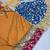 NAVRATRI WEAR BLUE COLOR RAYON COTTON KALAMKARI PRINTED LEHENGA CHOLI SET FULL STITCHED.