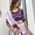 NAVRATRI WEAR PURPLE COLOR COTTON LUMPI RIBBON LACE WORK PASTING BUTTA LEHENGA CHOLI SET FULL-STITCHED.