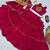 NAVRATRI WEAR PINK COLOR COTTON RIBBON LACE WORK LEHENGA CHOLI KOTI SET FULL STITCHED.