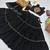 NAVRATRI WEAR BLACK COLOR COTTON RIBBON LACE WORK LEHENGA CHOLI KOTI SET FULL STITCHED.