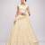 Bridal Off White Sequence Embroidered Wedding Lehenga Choli And Semistitche Blouse For Women's