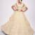 Bridal Off White Sequence Embroidered Wedding Lehenga Choli And Semistitche Blouse For Women's