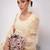 Bridal Off White Sequence Embroidered Wedding Lehenga Choli And Semistitche Blouse For Women's