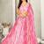 Printed Semi-Stitched Lehenga & Unstitched Blouse With Dupatta