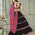 Embroidered Thread Work Semi-Stitched Lehenga & Unstitched Blouse With Dupatta