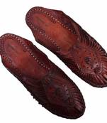 Stylish Brown Kolhapuri Women Mojari