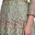 Sea Green & Red Embroidered Beads and Stones Semi-Stitched Lehenga & Unstitched Blouse With
