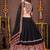 Embroidered Thread Work Semi-Stitched Lehenga & Unstitched Blouse With Dupatta