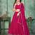 Embroidered Sequinned Semi-Stitched Lehenga & Unstitched Blouse With Dupatta