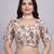 Sweetheart neck embroidered readymade blouse