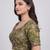 Wedding wear embroidered viscose blouse