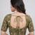 Wedding wear embroidered viscose blouse