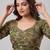 Wedding wear embroidered viscose blouse