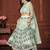 Embroidered Thread Work Semi-Stitched Lehenga & Unstitched Blouse With Dupatta
