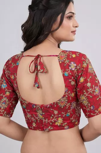 Padded designer blouse for saree & lehenga
