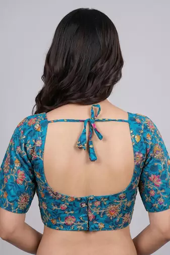 Ethnic embroidered blouse for women