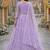 Embroidered Thread Work Semi-Stitched Lehenga & Blouse With Dupatta