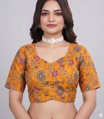 Festive wear sweetheart neck blouse