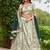 Embroidered Semi-Stitched Lehenga & Unstitched Blouse With Dupatta